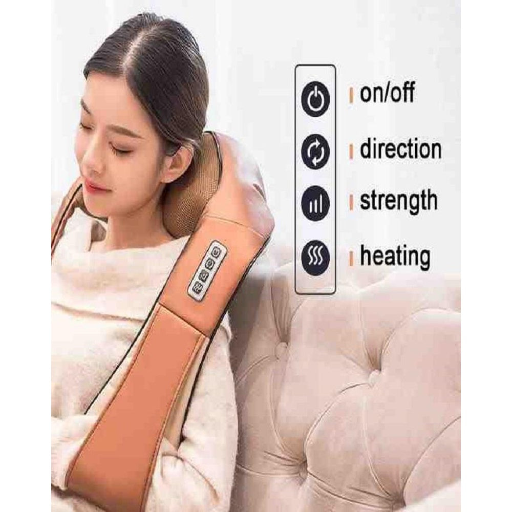 Portable Shoulder and Back Massager for Home and Office Use
