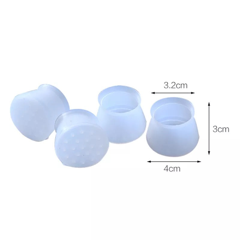 Furniture Chair Leg Protectors , Anti Noise Floor Protectors