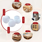 Furniture Chair Leg Protectors , Anti Noise Floor Protectors
