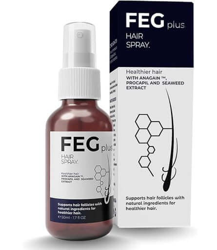 FEG PLUS 50ml Hair Growth Serum with Minoxidil and Seaweed Extract