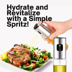 Reusable Glass Oil Spray Bottle For Grilling And Baking