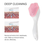 Silicone Face Scrubber Exfoliating Brush Manual Cleansing Tool