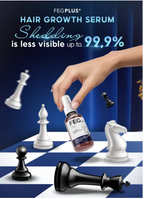 FEG PLUS Hair &amp; Beard Growth Serum Spray 50ml | 22% Seaweed Extract, Rosemary, Redensyl, Anagain &amp; 5% Minoxidil | Anti Hair Loss, Regrowth Treatment