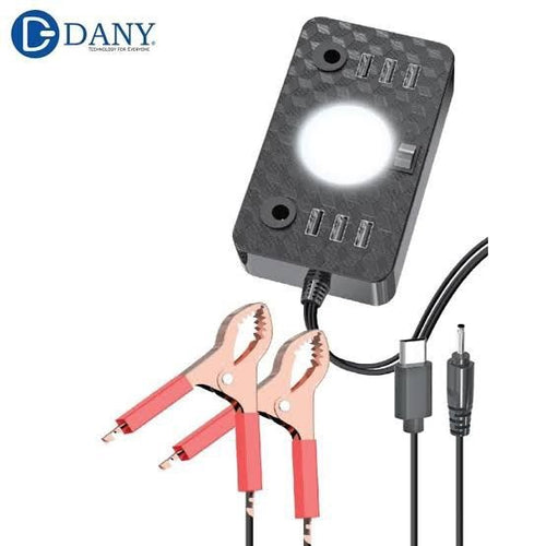 Dany C-1 Clipper Charger 6 USB Ports DC Mobile Charger