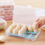 15-Grid Egg Storage Container BPA with Lockable Lid