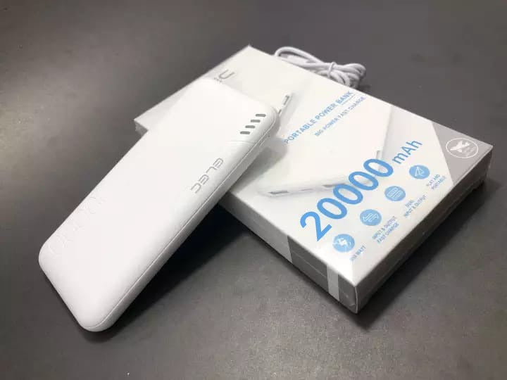 Elec Power Bank,  PD Fast Charging, High-Capacity Portable Charger, 20000mAh