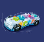 Car Toy,  Rotating Future Musical, with Lights for Kids