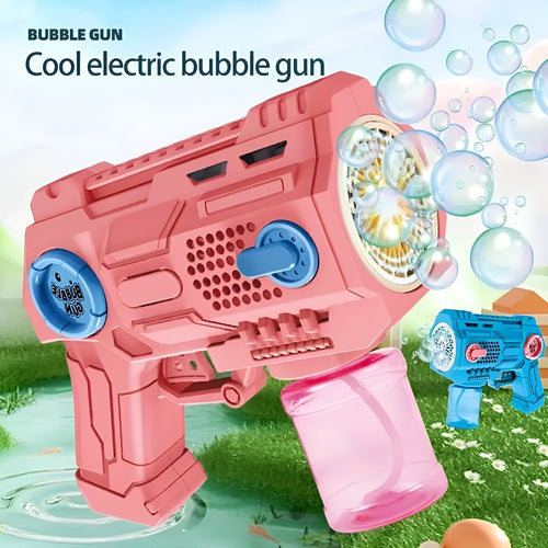 Multi Nozzle Automatic Bubble Maker with Lights and Music