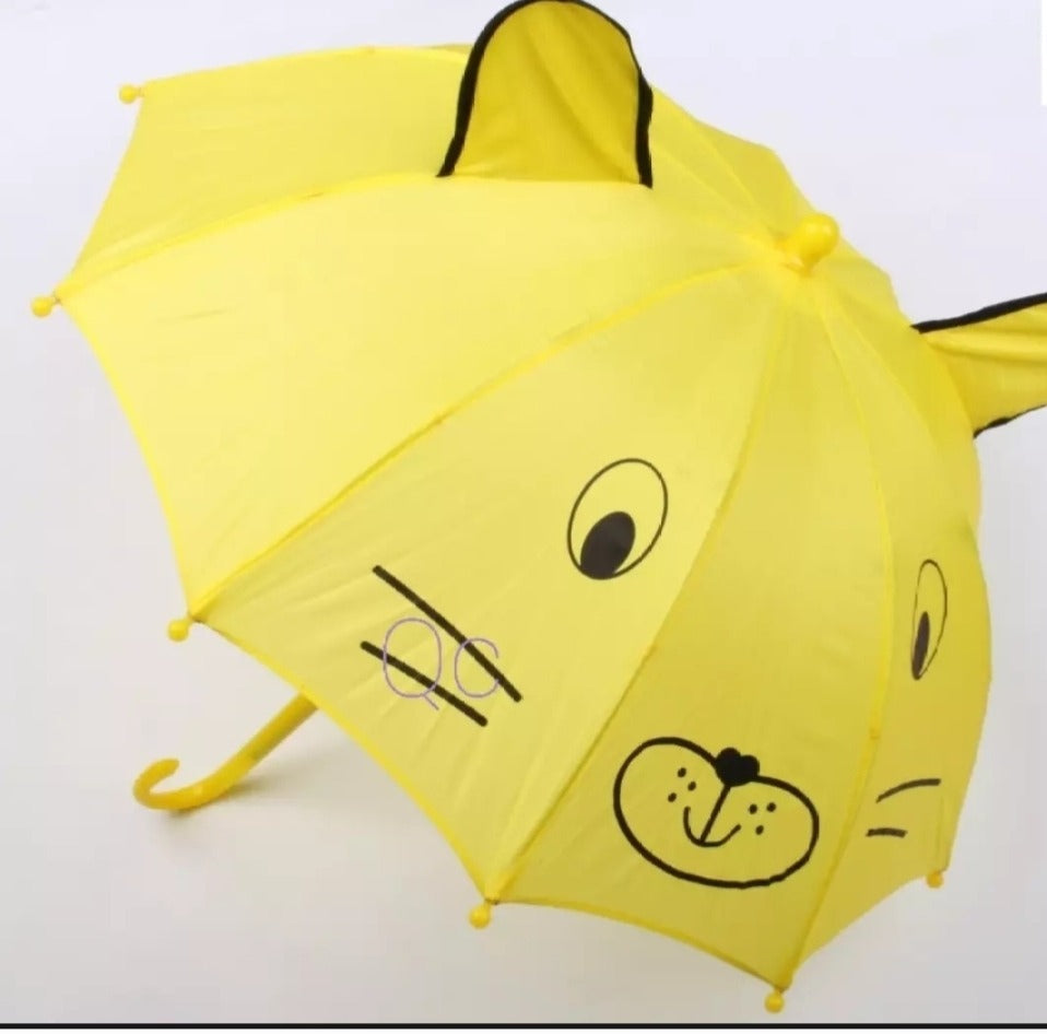 Small Umbrella, Multicolor Design, Lightweight for Kids