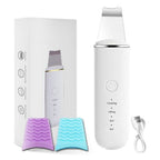 Rechargeable Ultrasonic Skin Scrubber, Facial Exfoliation Device