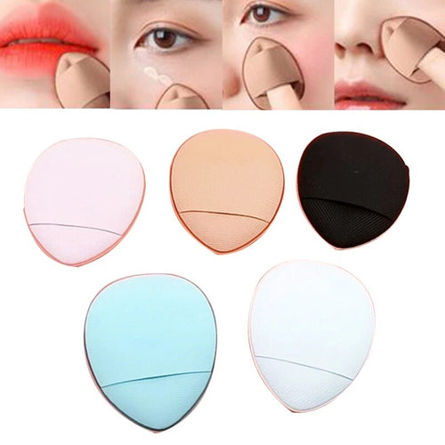 12pcs Mini Finger Powder Puff Set, Sponges for Foundation, Concealer & Blush