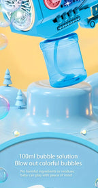 Multi Nozzle Automatic Bubble Maker with Lights and Music