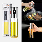 Reusable Glass Oil Spray Bottle For Grilling And Baking