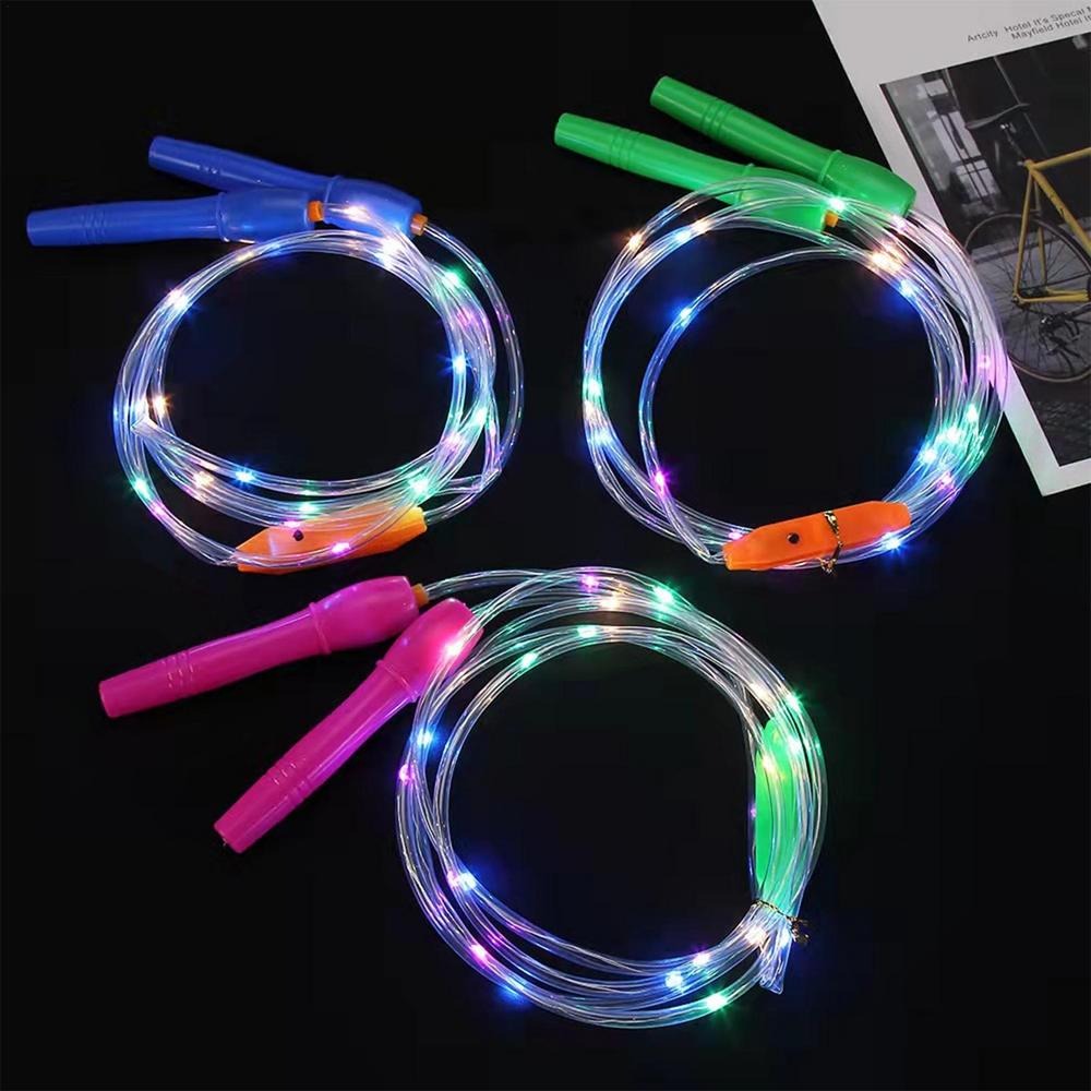 Lighting Jump Skipping Rope, LED Fitness Rope for Kids Adults