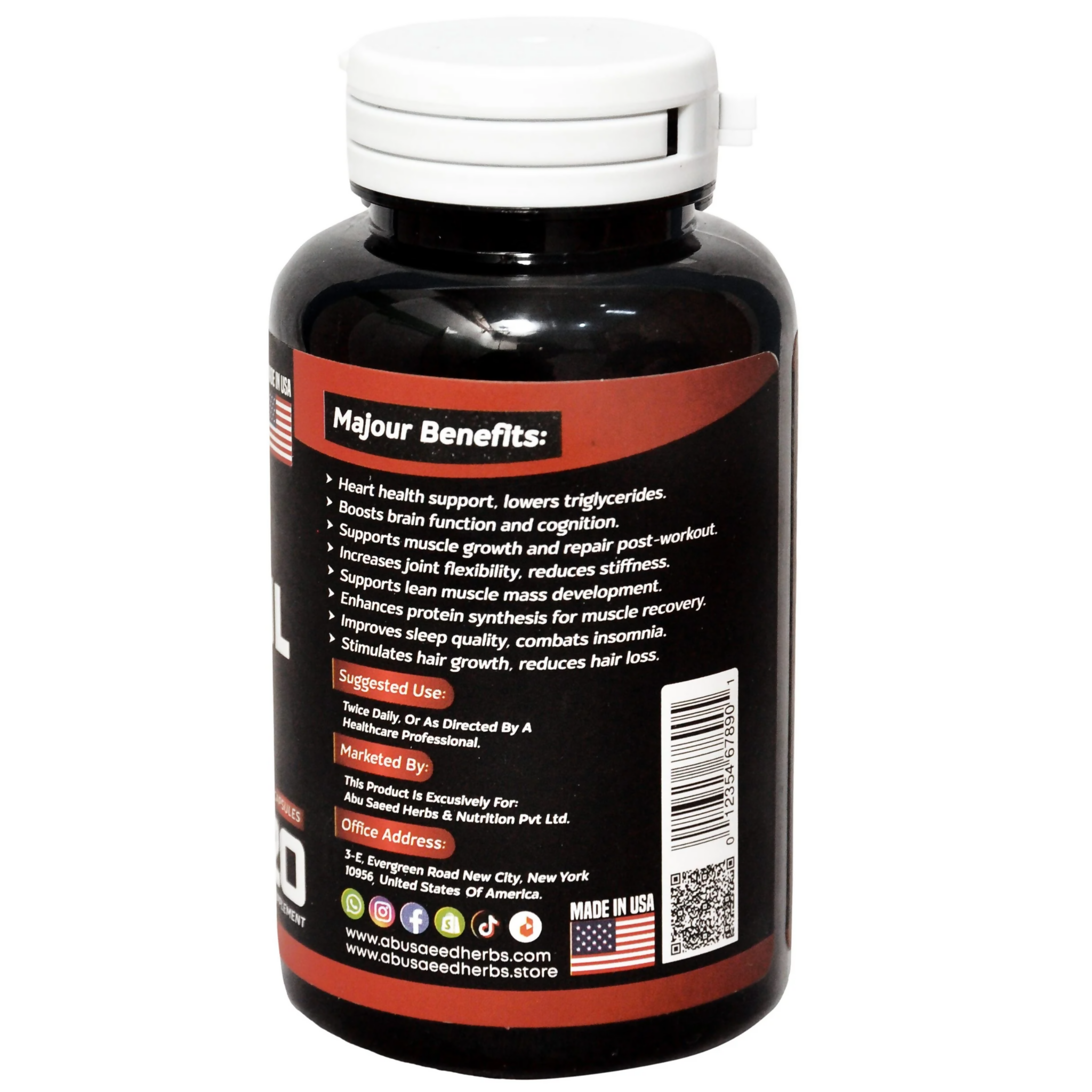 Fish Oil, Key Nutrients, for Muscle, Brain, and Heart Health