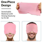Headache Relief Gel Cap Hot Cold Therapy | Migraine, Tension & Puffy Eyes Relief