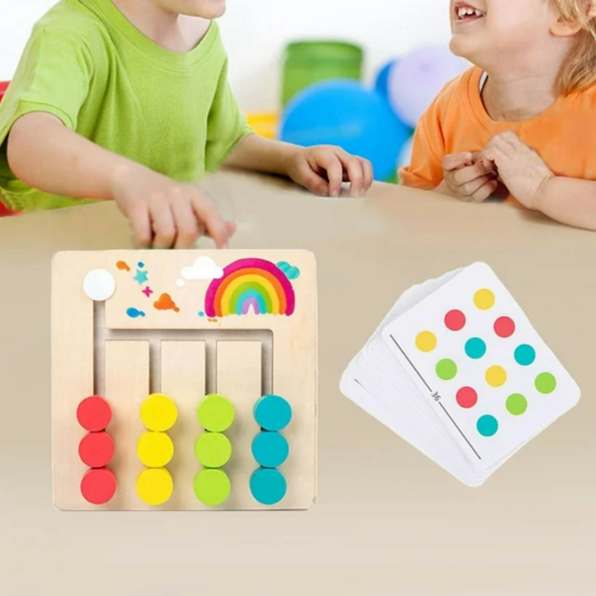 Montessori Toys Slide Puzzle