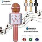 Bluetooth Karaoke Microphone & Wireless Speaker, for Parties