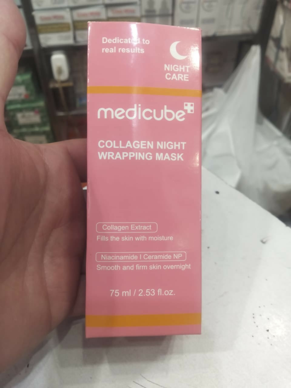 Medicube Collagen Night Wrapping Mask | Overnight Hydration & Repair | Restores Skin Elasticity
