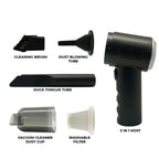 High Power Suction, Air Pump & Duster for Home, Car & Laptop