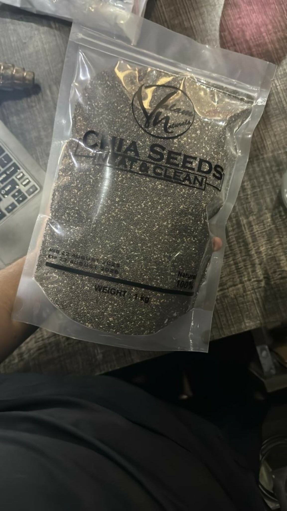 Valam Naturals Chia Seeds 250 gm