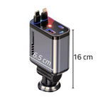 4-in-1 Multi-Functional Car Charger Fast Charging with Star Light | Durable Car Charger