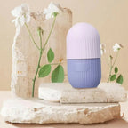 Ice Roller Facial Massage, silicone cleansing ice lattice, for skincare