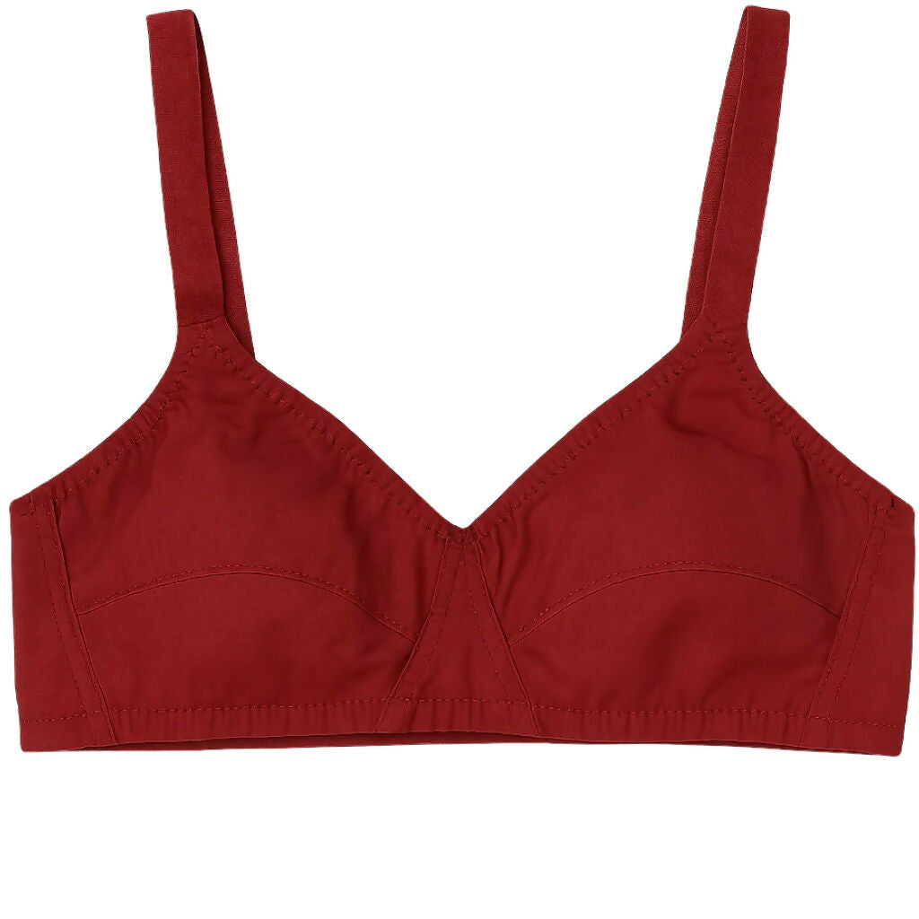 Cotton Sada Bra Pack of 3, Non-Padded Non-Wired, for Daily Wear