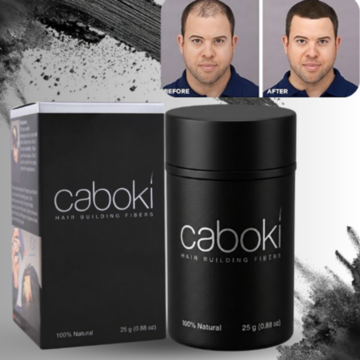 Caboki Hair Fibers – Instant Hair Volumizer & Thickening Fibers for a Fuller, Natural-Looking Hairstyle 25g Rs 494