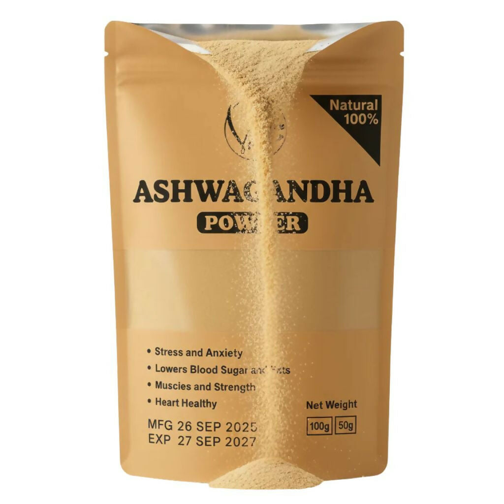 Ashwagandha Powder, Pure Herbal Formula, Daily Wellness Supplement