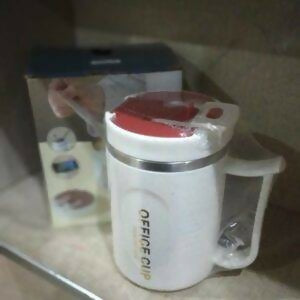 Stainless Steel Coffee Mug | Insulated | Anti‑Slip Bottom | With Spoon | Office & Home Use