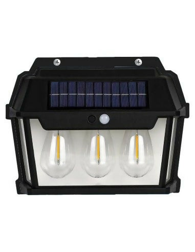 Solar Interaction Wall Lamp Outdoor Motion Sensor Light Solar Powered LED Wall Light Waterproof