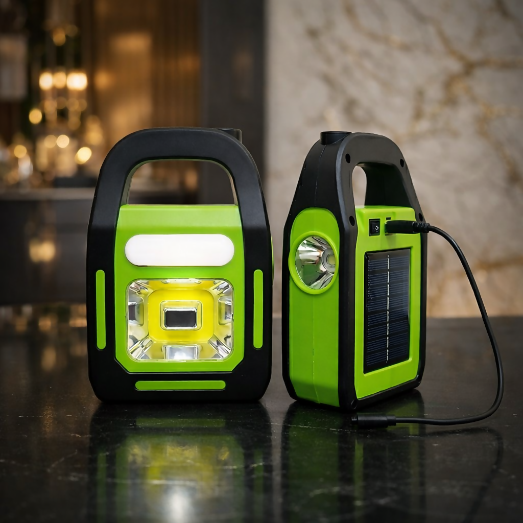 Solar Rechargeable 3-in-1 Emergency Light - Hurry Bolt Portable LED Work Light, Torch & Power Bank - Image 2Solar Rechargeable 3-in-1 Emergency Light - Hurry Bolt Portable LED Work Light, Torch & Power Bank - Image 3Solar Rechargeable 3-in-1 Emergency Lig