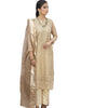 Suit, 3-Piece Ensemble, Luxurious Zari Net Fabric & Embroidered Details, for Women