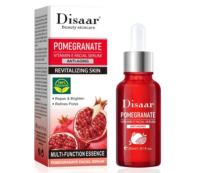 Disaar Pomegranate Vitamin E Facial Serum Boost Your Skin's Radiance 30Ml | Anti-Aging Face Serum