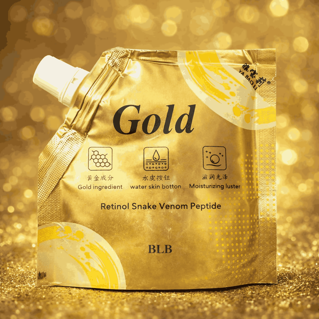 Premium 24K Gold Retinol Anti-Aging Eye Cream – Luxury Vibrating Massager Wand for Dark Circles, Puffiness & Wrinkles - 100g