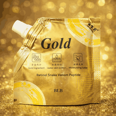 Premium 24K Gold Retinol Anti-Aging Eye Cream – Luxury Vibrating Massager Wand for Dark Circles, Puffiness & Wrinkles - 100g