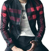 Men's Zipper Jacket 2025, Checked Design, Casual & Formal Wear