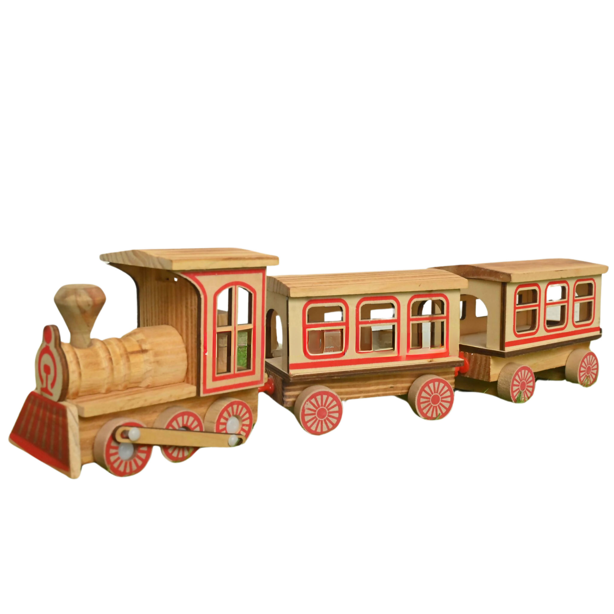 Wooden Train Set