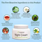 Nocturne Radiance Night Cream – Overnight Skin Restoration & Advanced Healing Glow Therapy for Smooth, Healthy Skin – 150g