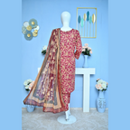 Stitched Suit, Pret 3 Piece & Printed Lawn, for Women