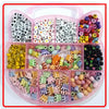 Kitty & Flower Beads Set, for Kids & DIY Crafting
