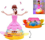 Princess Dancing Doll Toy with 3D Lights & Music