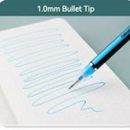 Gel Pen & Highlighter Set | 12 Pens | 1.0mm Color Pen Set for Art, Journaling & School Supplies