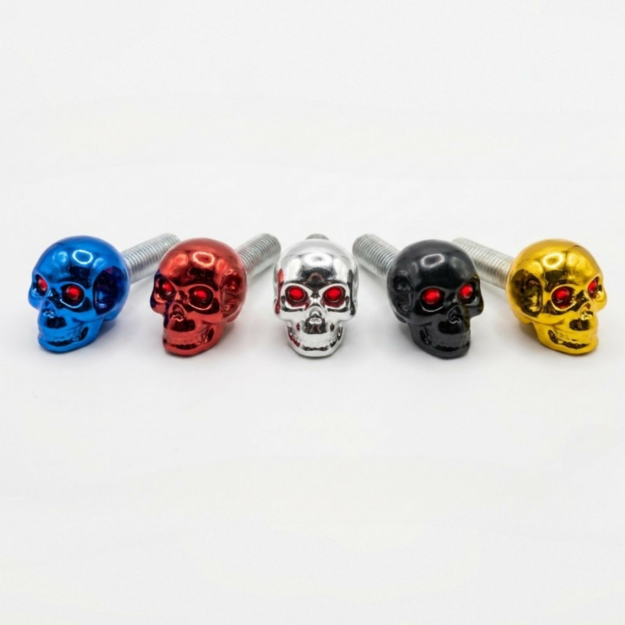 Skull Bolt Decorative Fastener – Metal Khopri Design Dumchi Bolt | Pack of 1