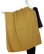 Pashmina Shawl Golden Zari Border For Women