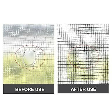 (Pack Of 10) Multifunctional Net Sticker Drainer Net For Bathroom – Kitchen Etc | Window Screen Repair Patches For Door Window