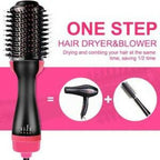 in‑1 Hair Dryer with Comb, Hair Straightener & Curler for Easy Styling