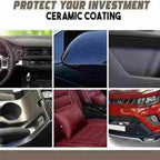 Ouhue Nano Coating for Car Plastic – Interior & Exterior Plastic Restorer for Long-Lasting Shine & Protection