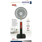 Electric Heater Sun Halogen Stand Heater, 100W to 1000W with Remote Control